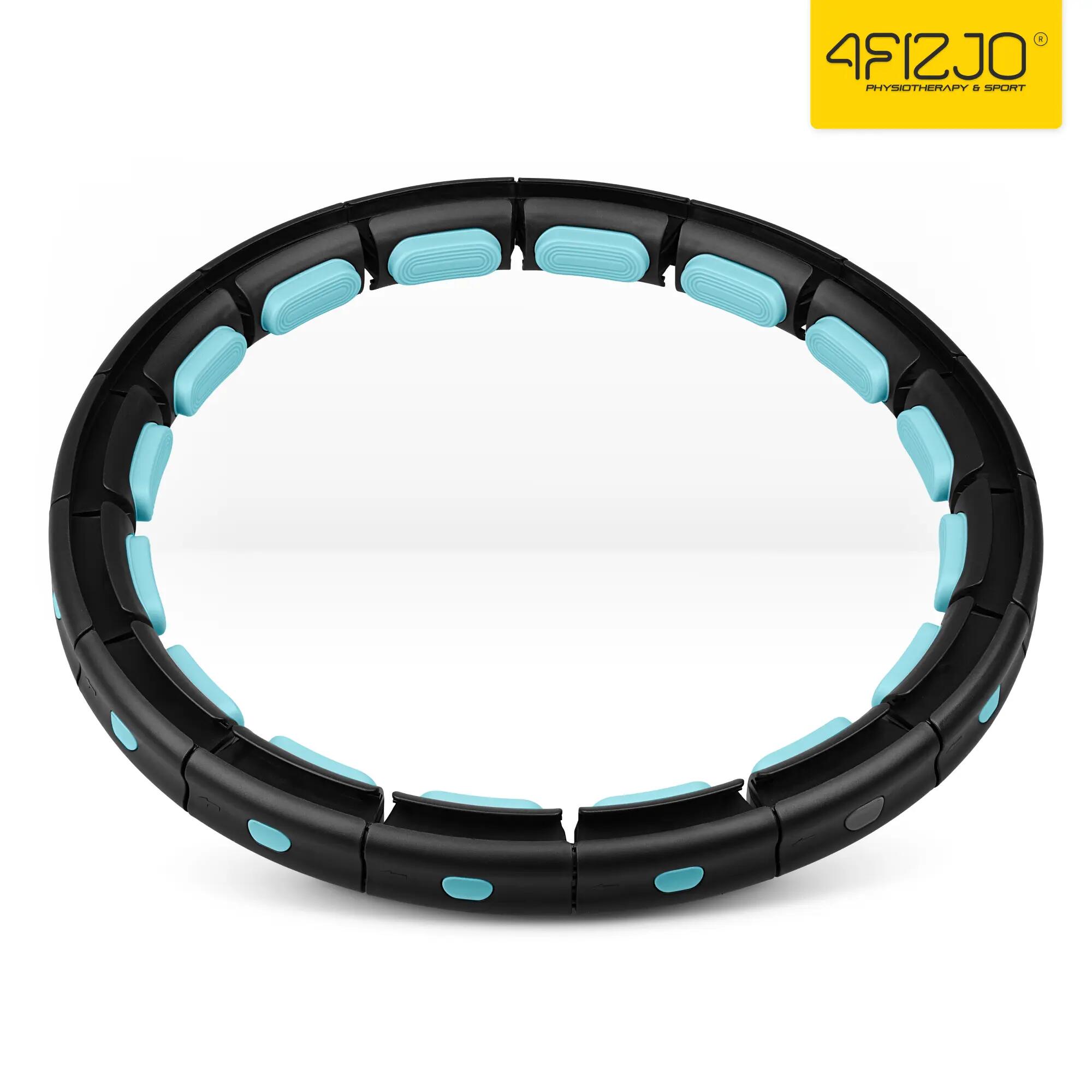 Hula hop z obciążeniem smart licznikiem regulowane 110 cm 4FIZJO 13/13