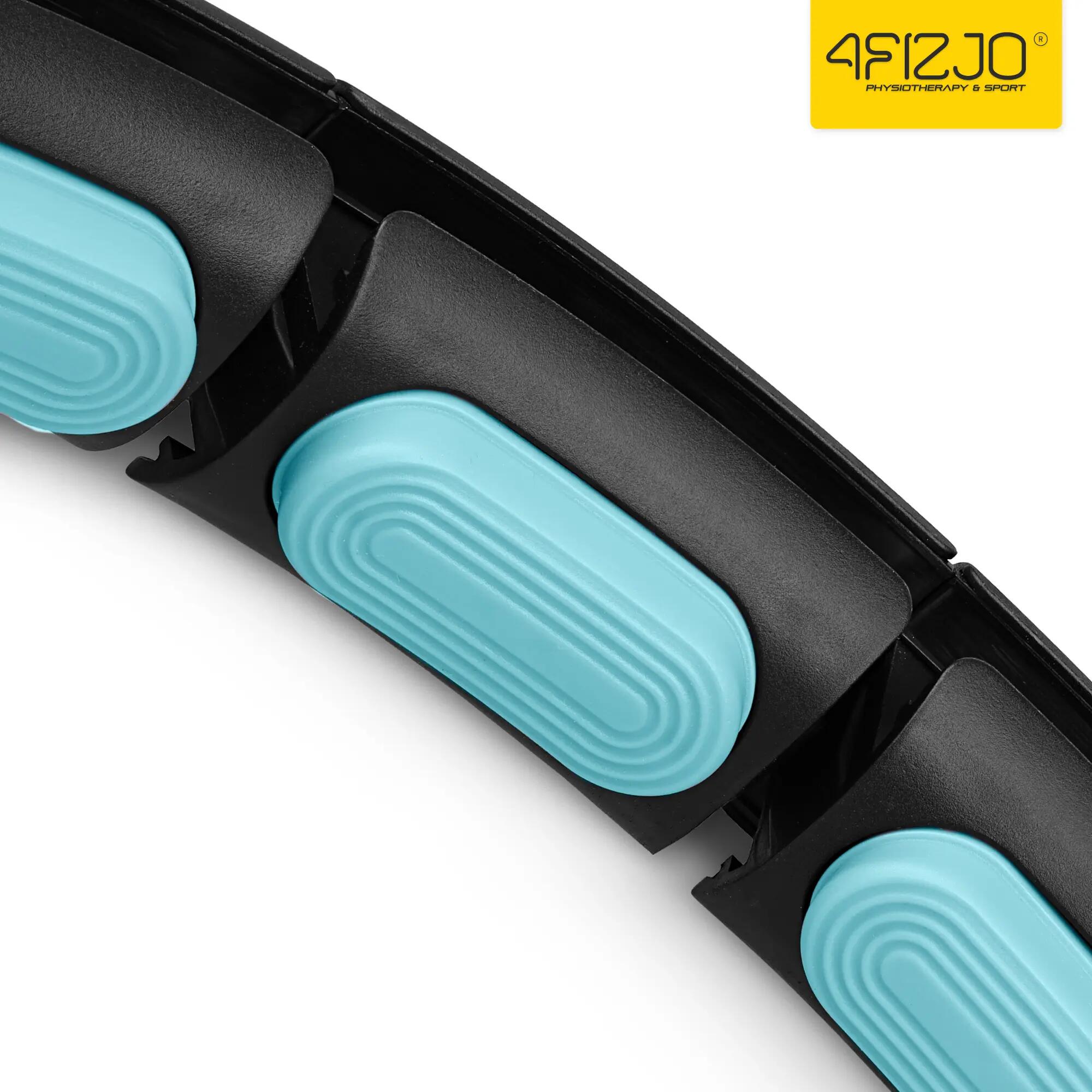 Hula hop z obciążeniem smart licznikiem regulowane 110 cm 4FIZJO 11/13