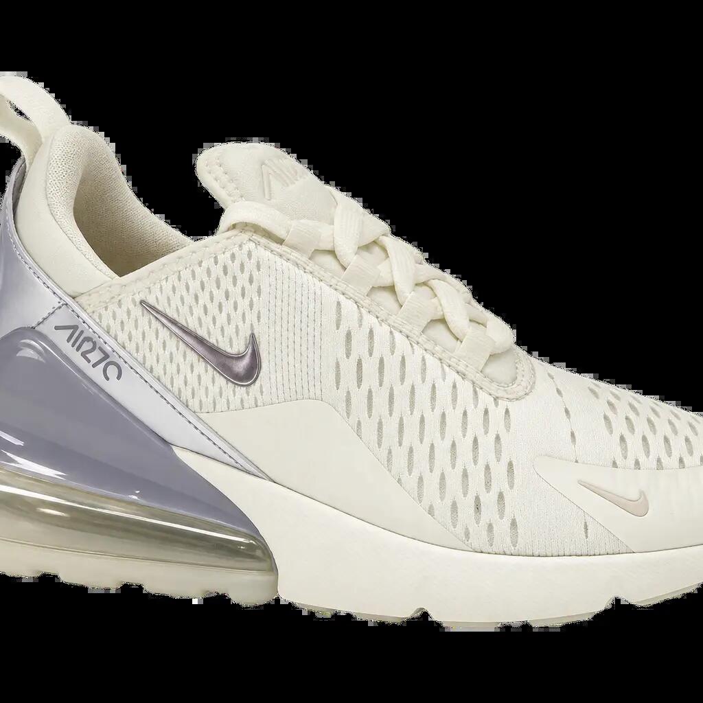 Damen - Sneaker - Schnürschuhe, glänzend - Air Max 270 - weiß, Oxygen Purple