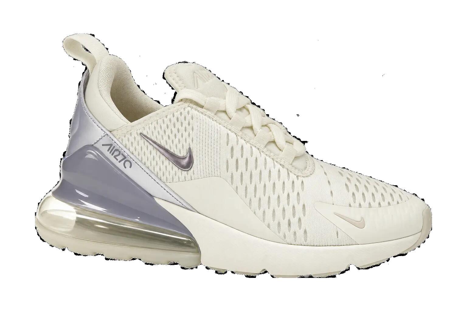 Mujer - Zapatillas - Cordones, brillantes - Air Max 270 - blanco, Oxygen Purple 1/1