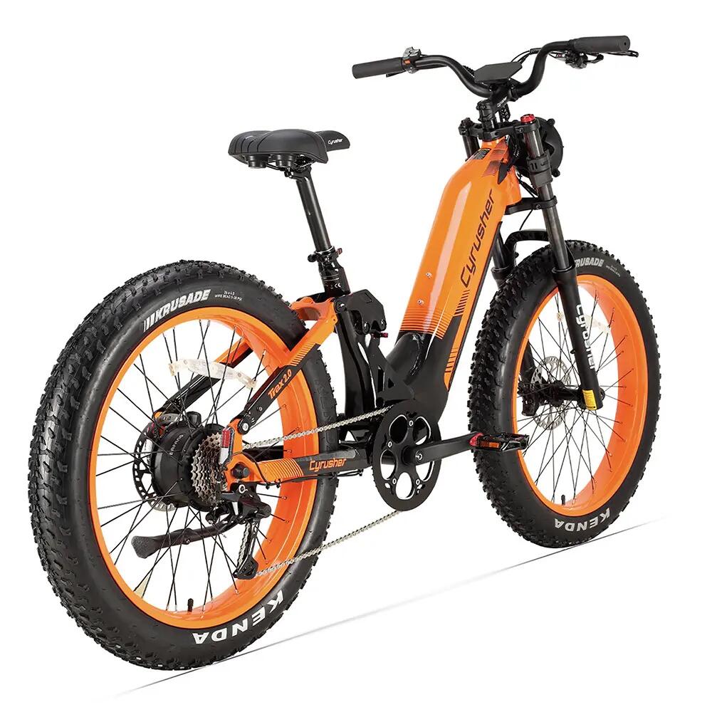 Electric bike Cyrusher Trax 2.0, Motor 250W, 52V 20Ah Battery, Tires 26" 3/6