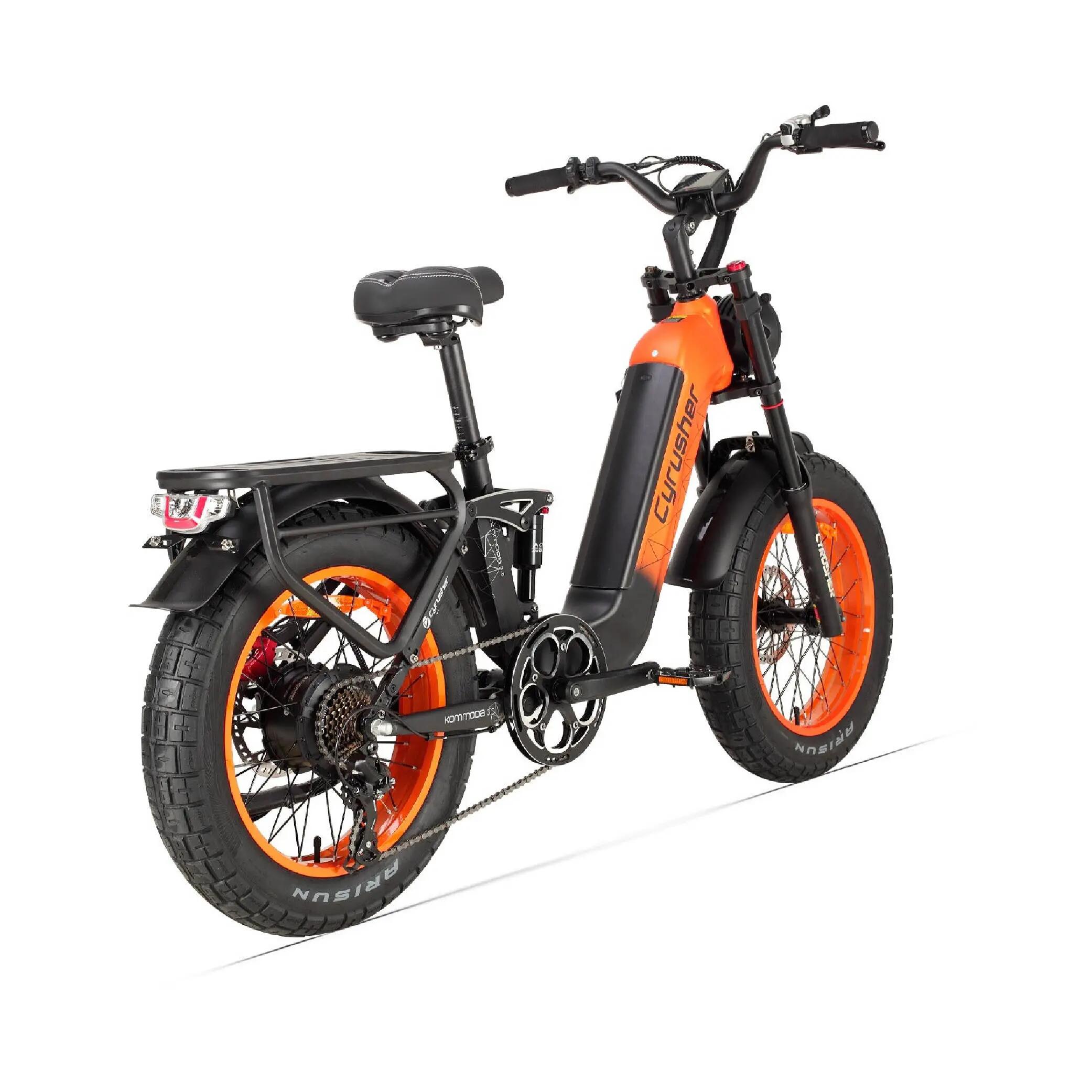 Electric bicycle for adult Cyrusher Kommoda 3.0 48V 20Ah battery 3/15