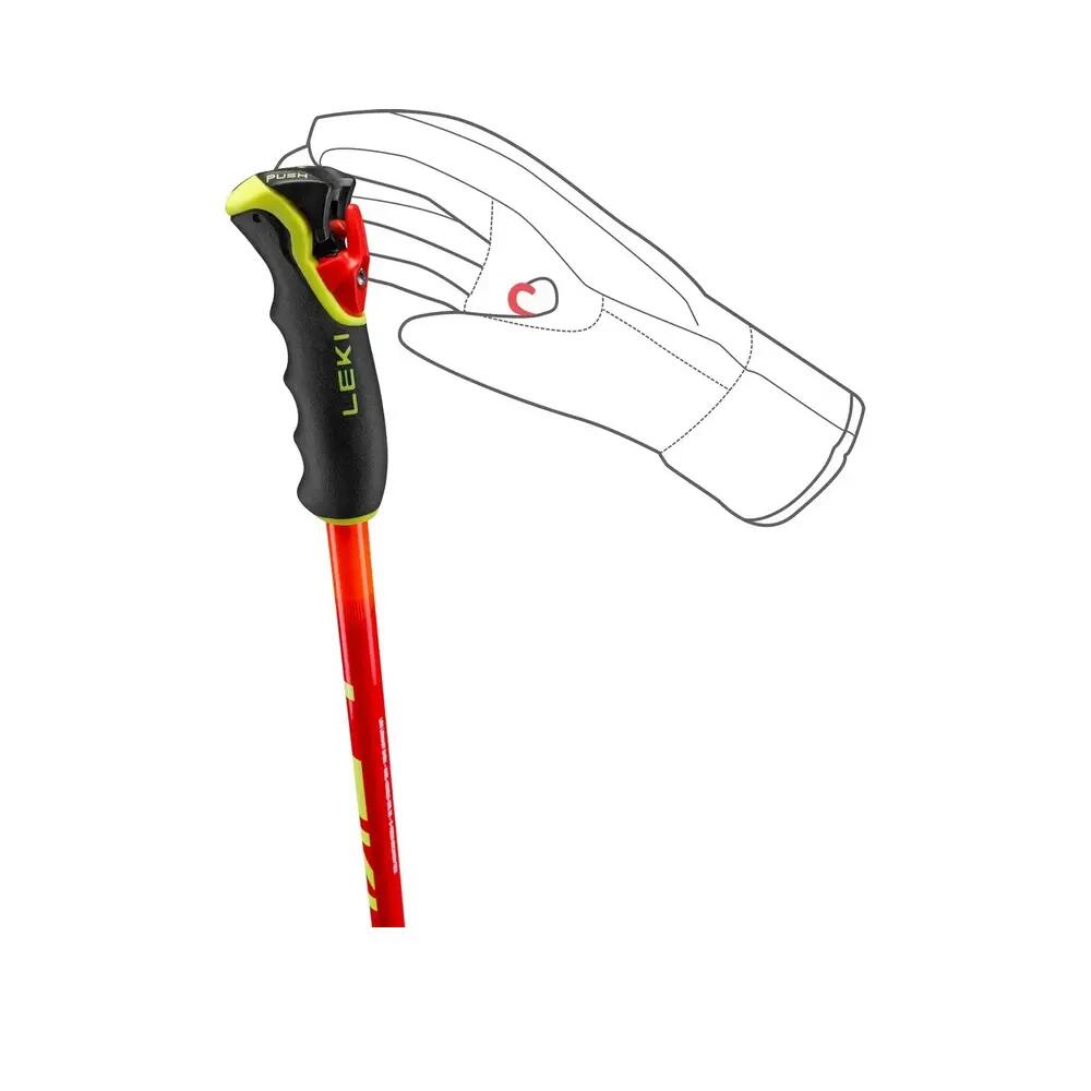 Bâtons de ski Leki Alpino Wyldbird Vario Tr Laranja 10/10