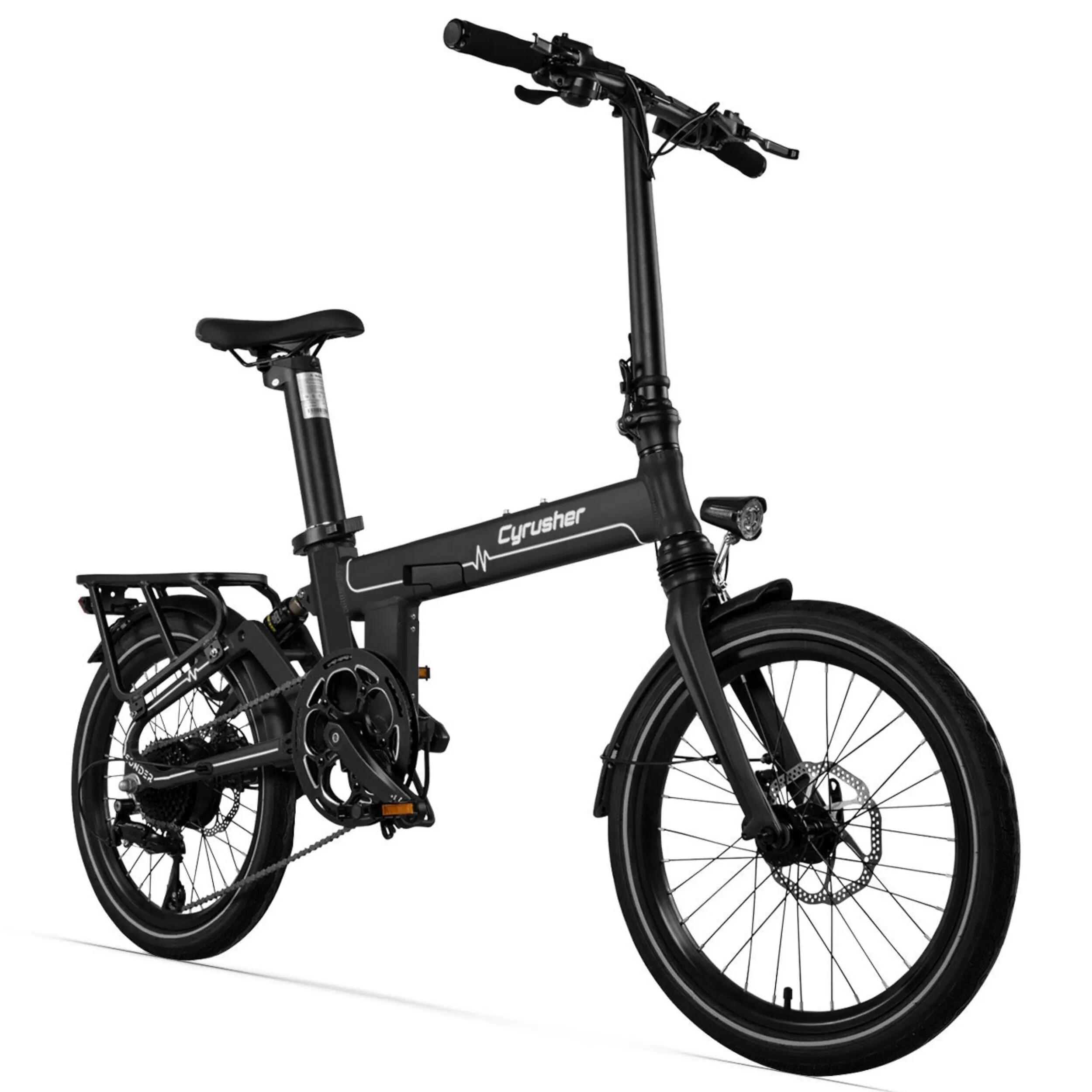 Erwachsenen-Stadt-E-Bike Cyrusher Sonder 250W 20" pannensichere Reifen 2/7