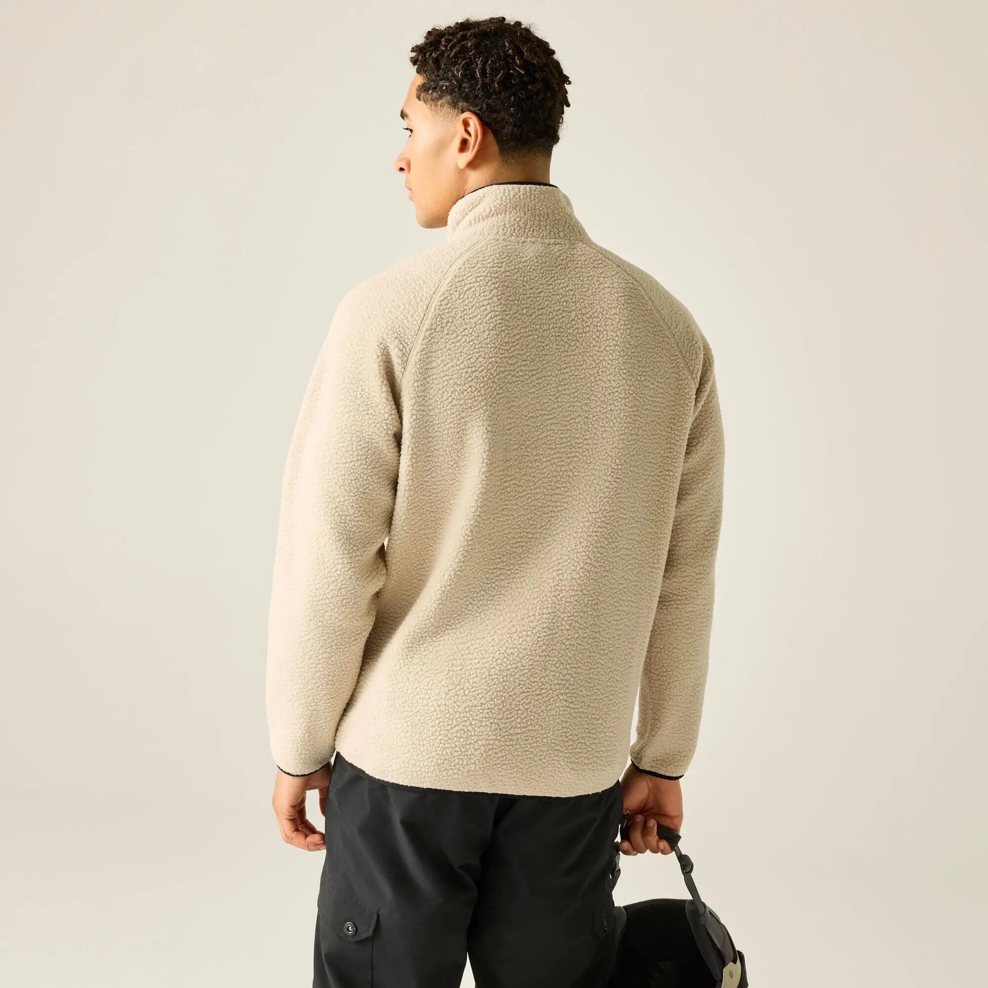 Mens Camber polyester Fleece (White Pepper) 7/7
