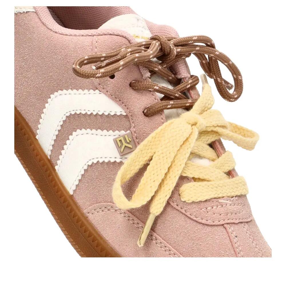 Deportivas Casual Mujer Suela Plana - Modelo 50030 Rosa 6/6