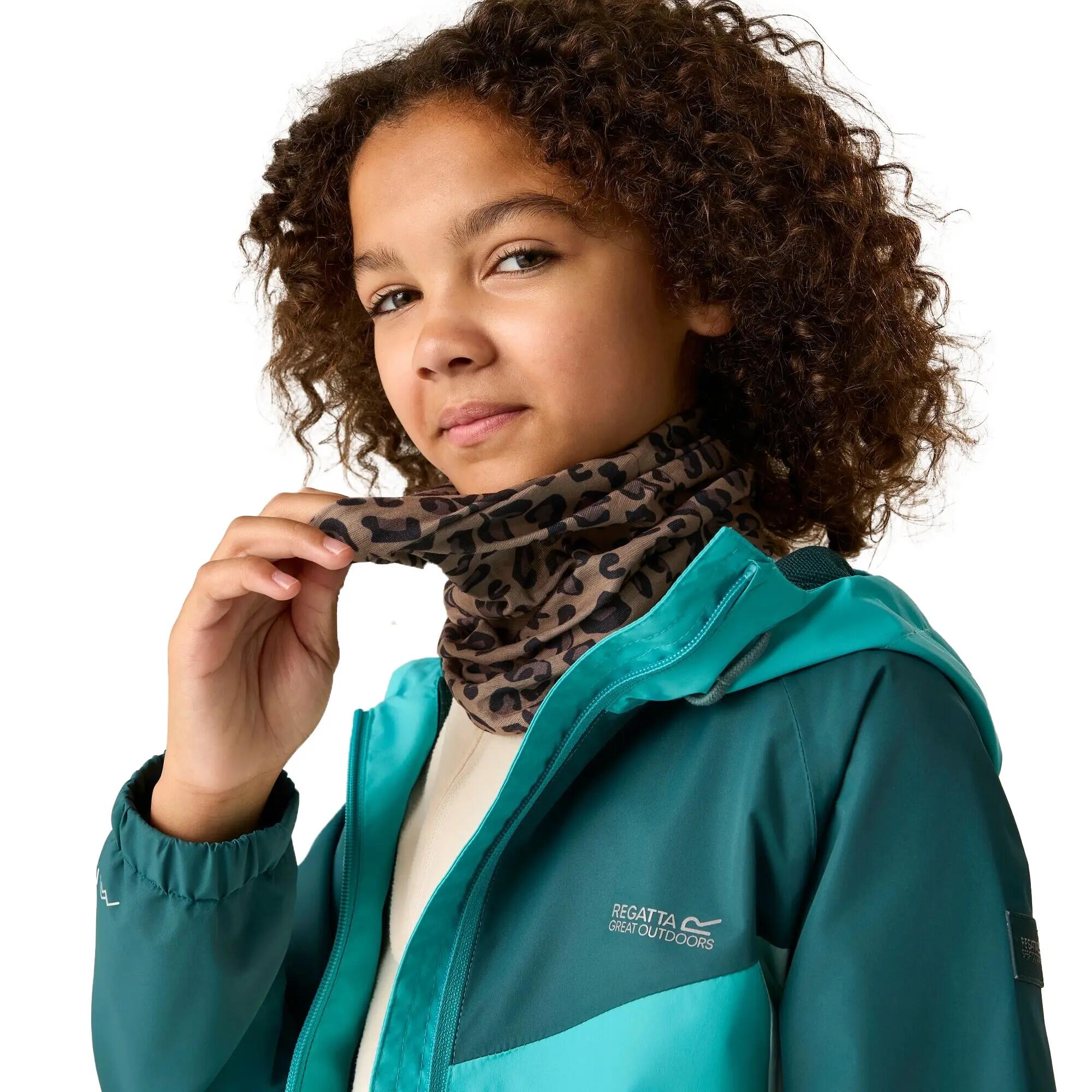 Braga para Cuello Multitube II Diseño Estampado de Leopardo para Niños/Niñas 7/7
