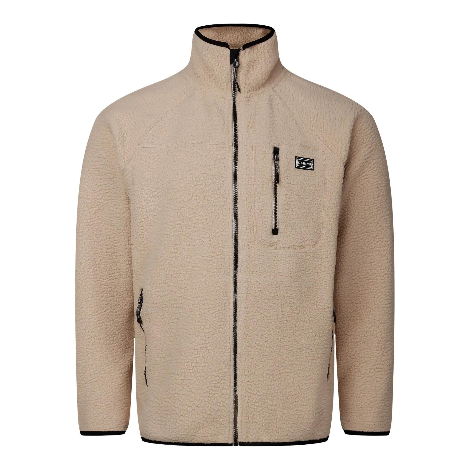 Mens Camber polyester Fleece (White Pepper) 2/7