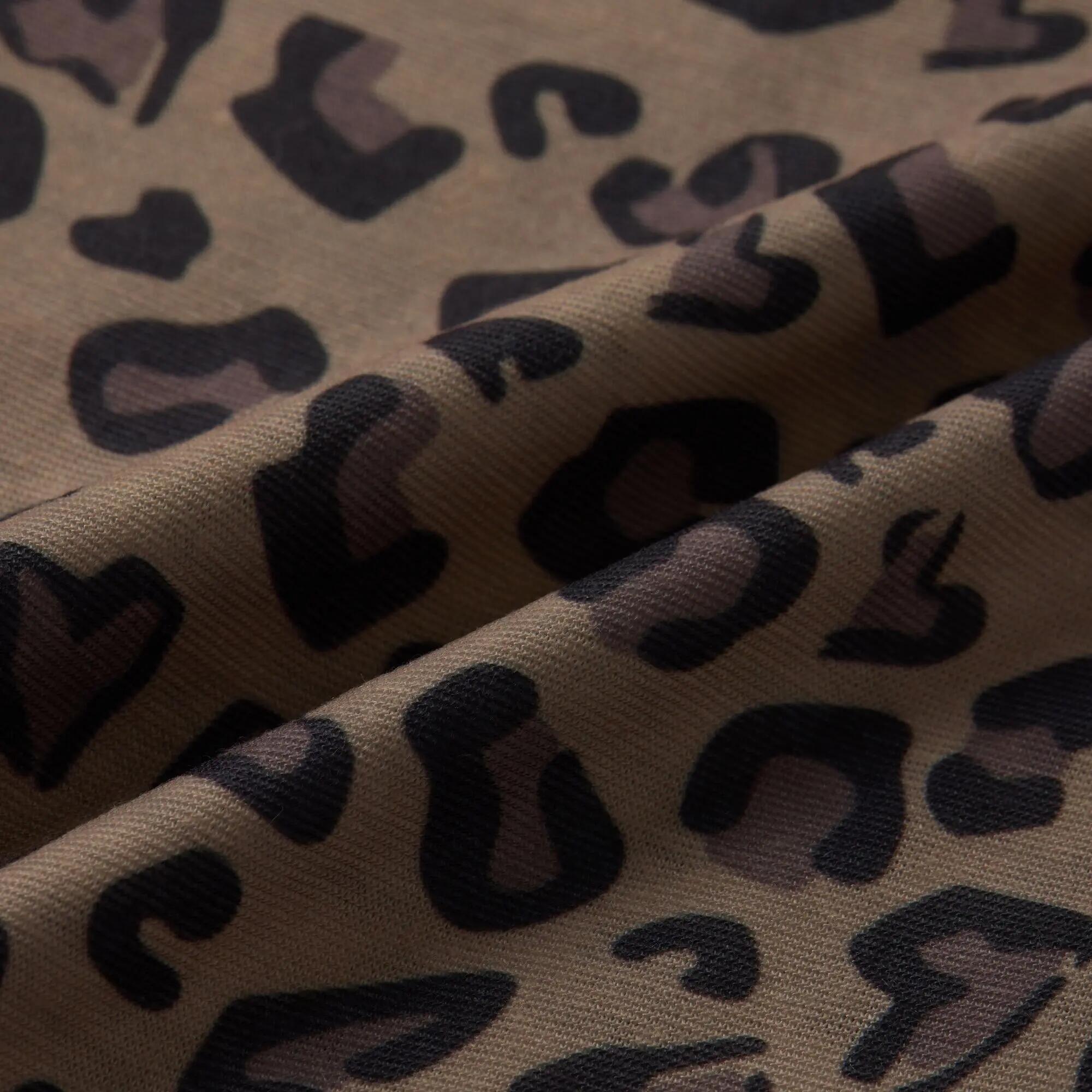 Braga para Cuello Multitube II Diseño Estampado de Leopardo para Niños/Niñas 4/7