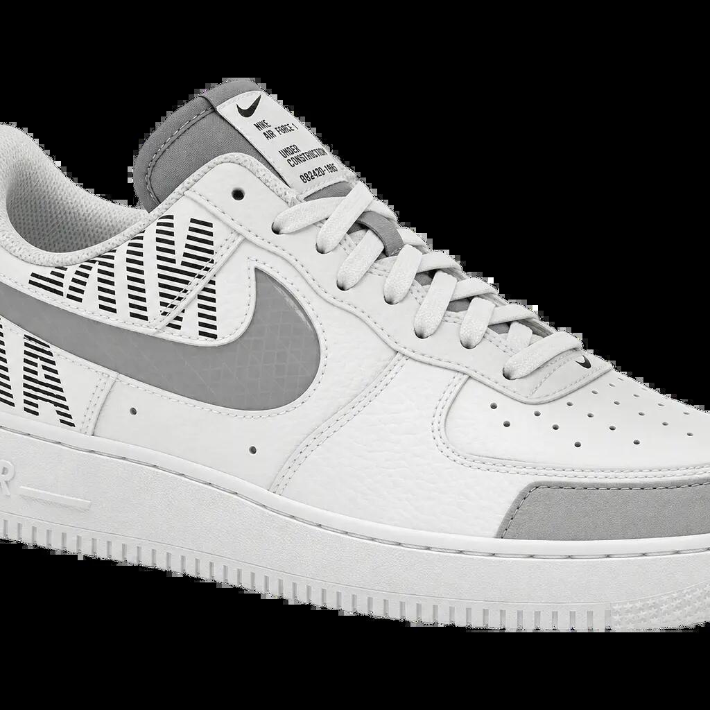 Herren - nike air force 1 under construction - weiß