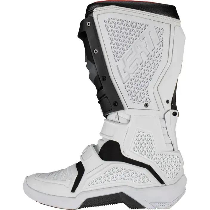 Leatt FlexLock 5.5 White Motocross Boots 5/6