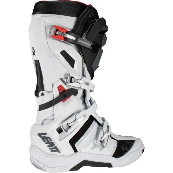 Leatt FlexLock 5.5 White Motocross Boots 3/6