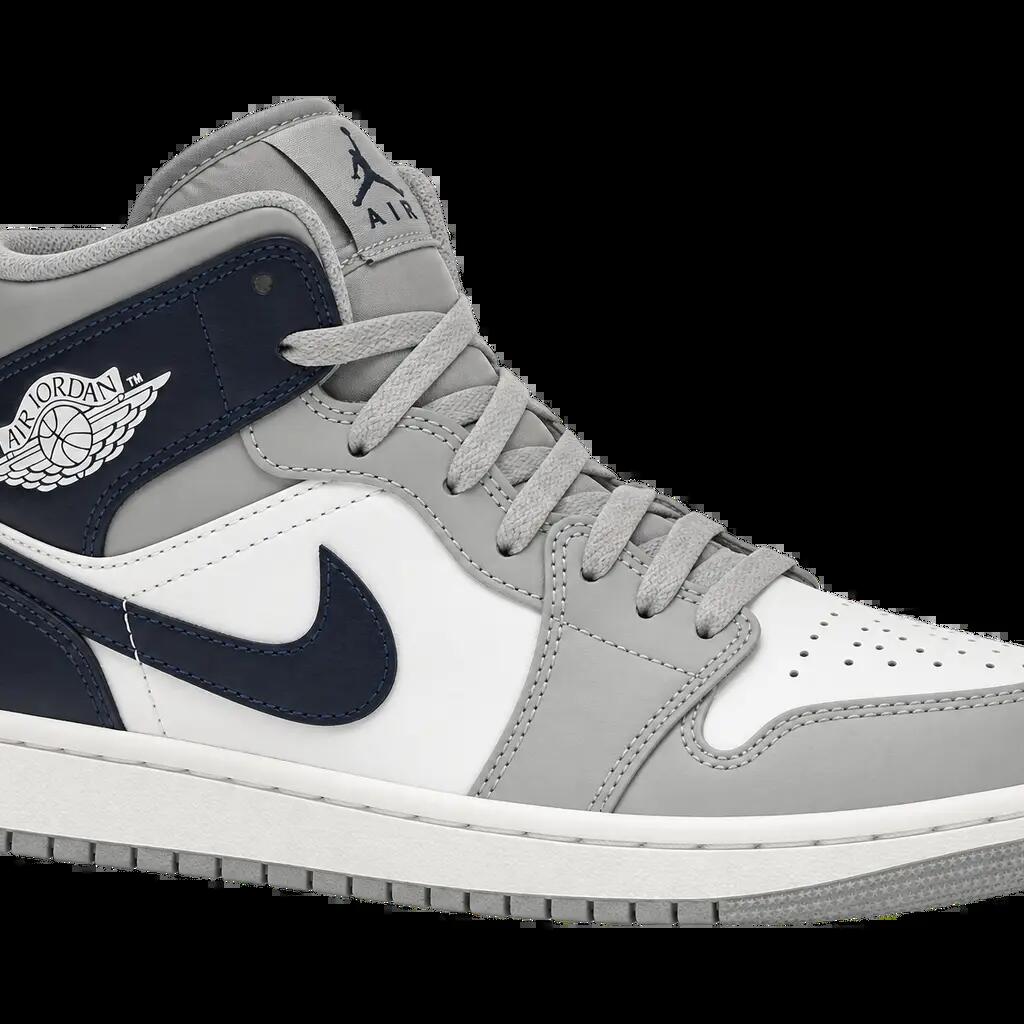 Herren - Sneaker - zweifarbig - Air Jordan 1 Mid - grau
