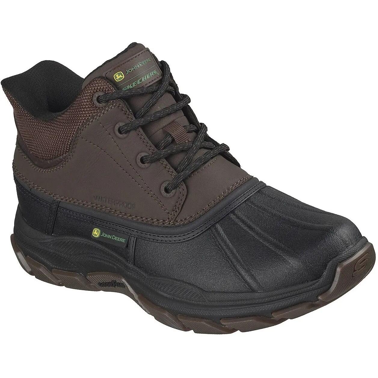 Ghete barbati Skechers Respected Swamper, Maro
