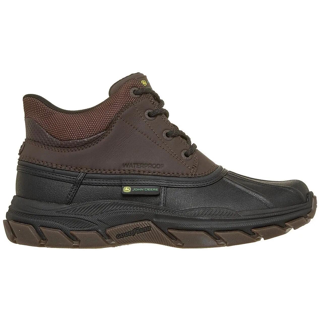 Stivali Skechers Respected Swamper, Marrone, Uomini 3/5