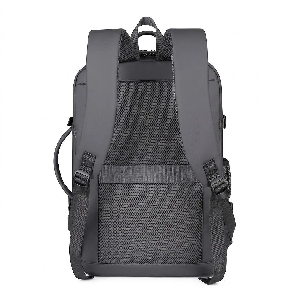 Sac à dos de travail léger pour homme 2-en-1 23 L 30x45x17 cm - Gris 2/8