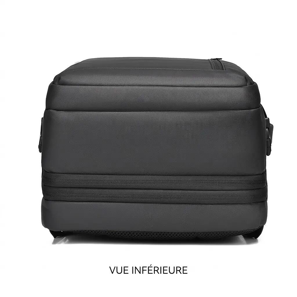 Sac à dos ordinateur extensible 32-38 L 30x45x19 cm - Noir 11/11