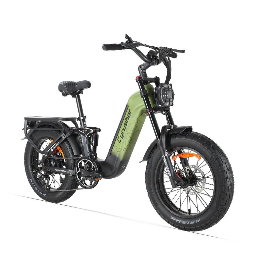 Електрически велосипед за възрастни Cyrusher Kommoda 3.0, батерия 48 V 20 Ah