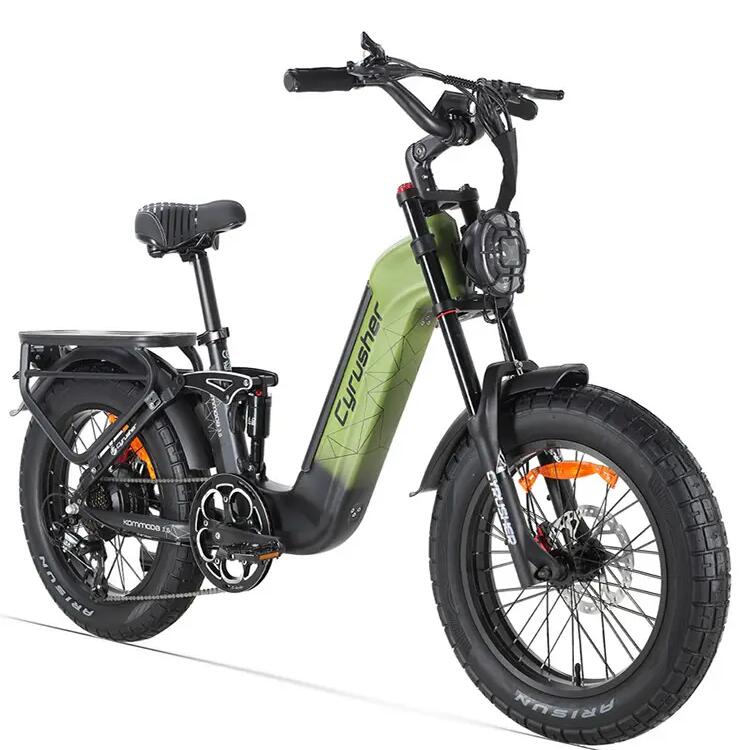 Електрически велосипед Cyrusher Kommoda 3.0,Батерия 48V 20Ah,Гума 20"