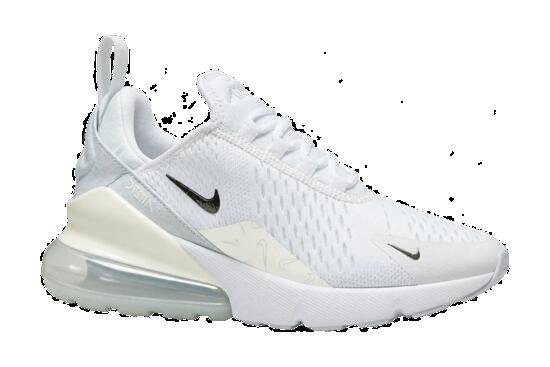 Zapatillas mujer Air Max 270 con amortiguación Air visible, Nike blanco