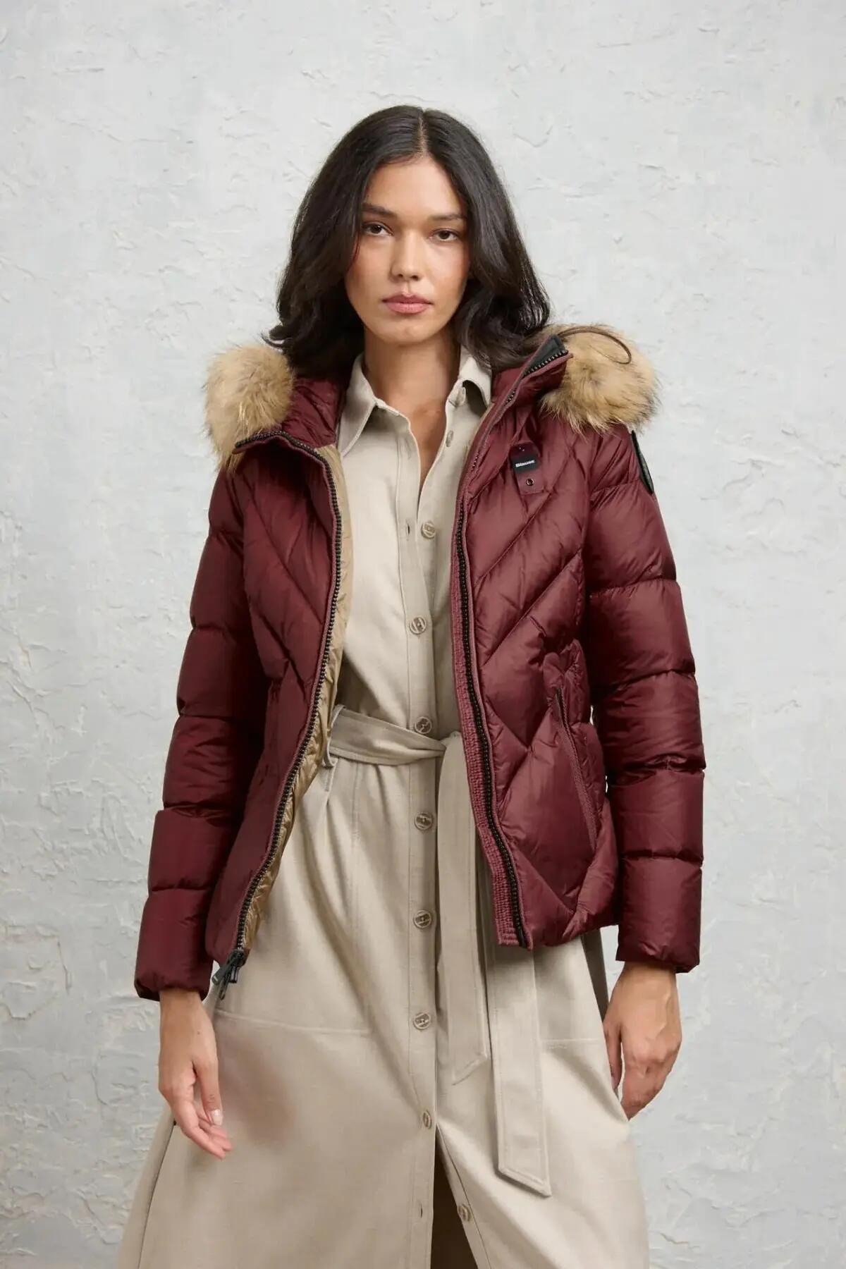 Giacca Blauer Modello Alicia Colore Bordeaux 5/5