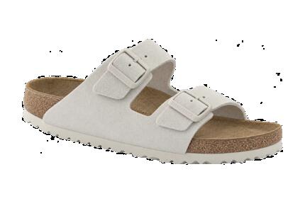 Herren - Sandalen - weiches Fußbett - birkenstock arizona - antique white
