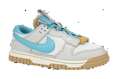 Sneaker uomo low-top con lacci Nike Air Dunk Jumbo grigio