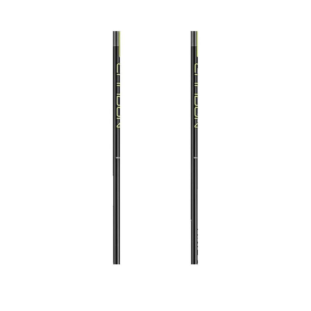Bâtons de ski Leki Carbon 12 3D Noir/Anthracite/Jaune fluo 3/3