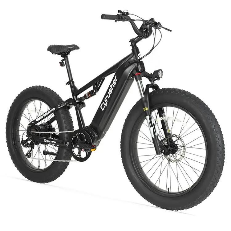 Електрически велосипед Cyrusher Rover, Мотор 250W, Батерия 52V 15,6Ah, Гума 26"