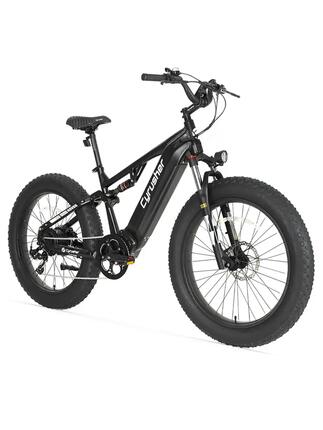 Vélo électrique Cyrusher Rover, Moteur 250W, Batterie 52V 15,6Ah, Pneu 26