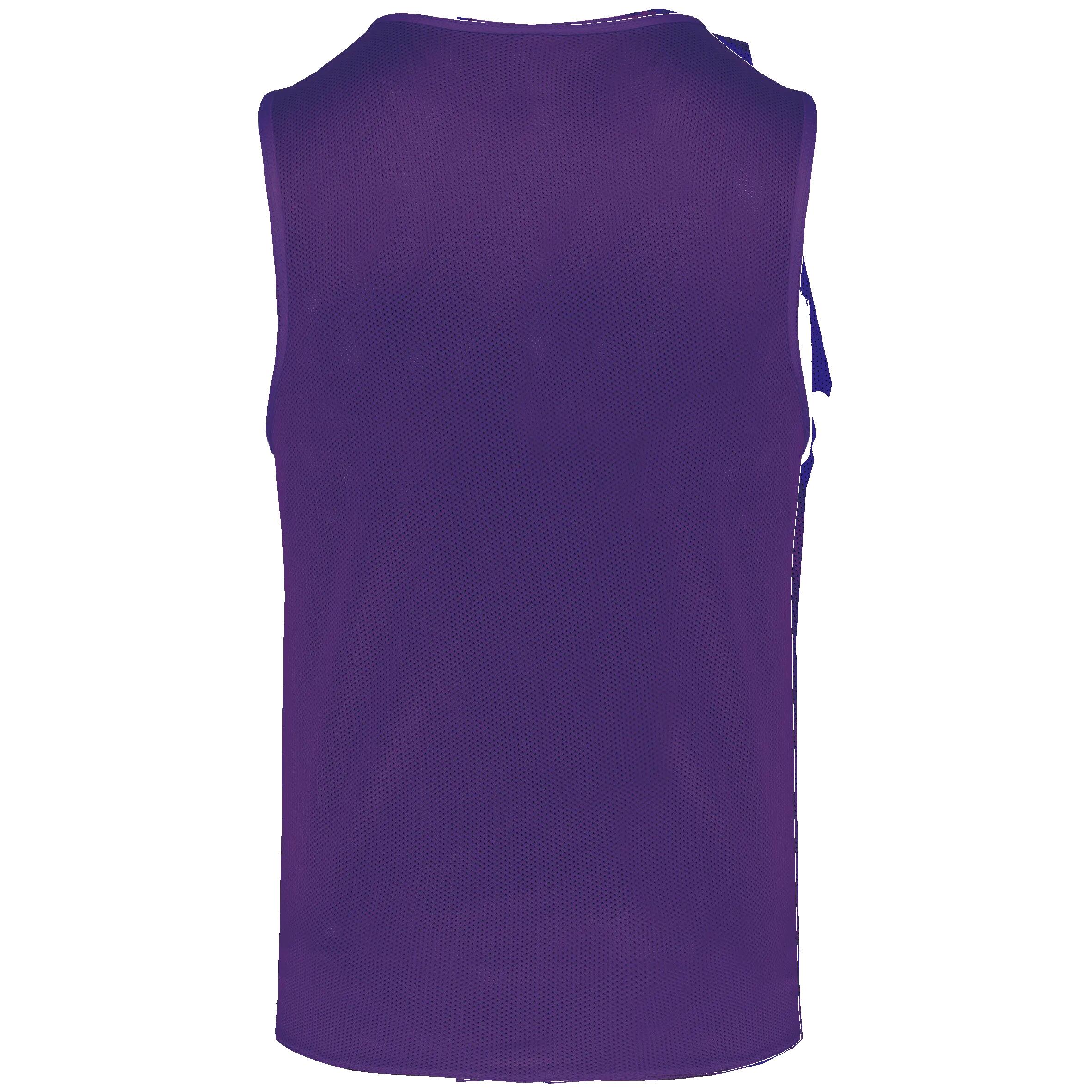Chasuble réversible multisports unisexe - Sporty Purple / sporty grey - L/XL 3/3