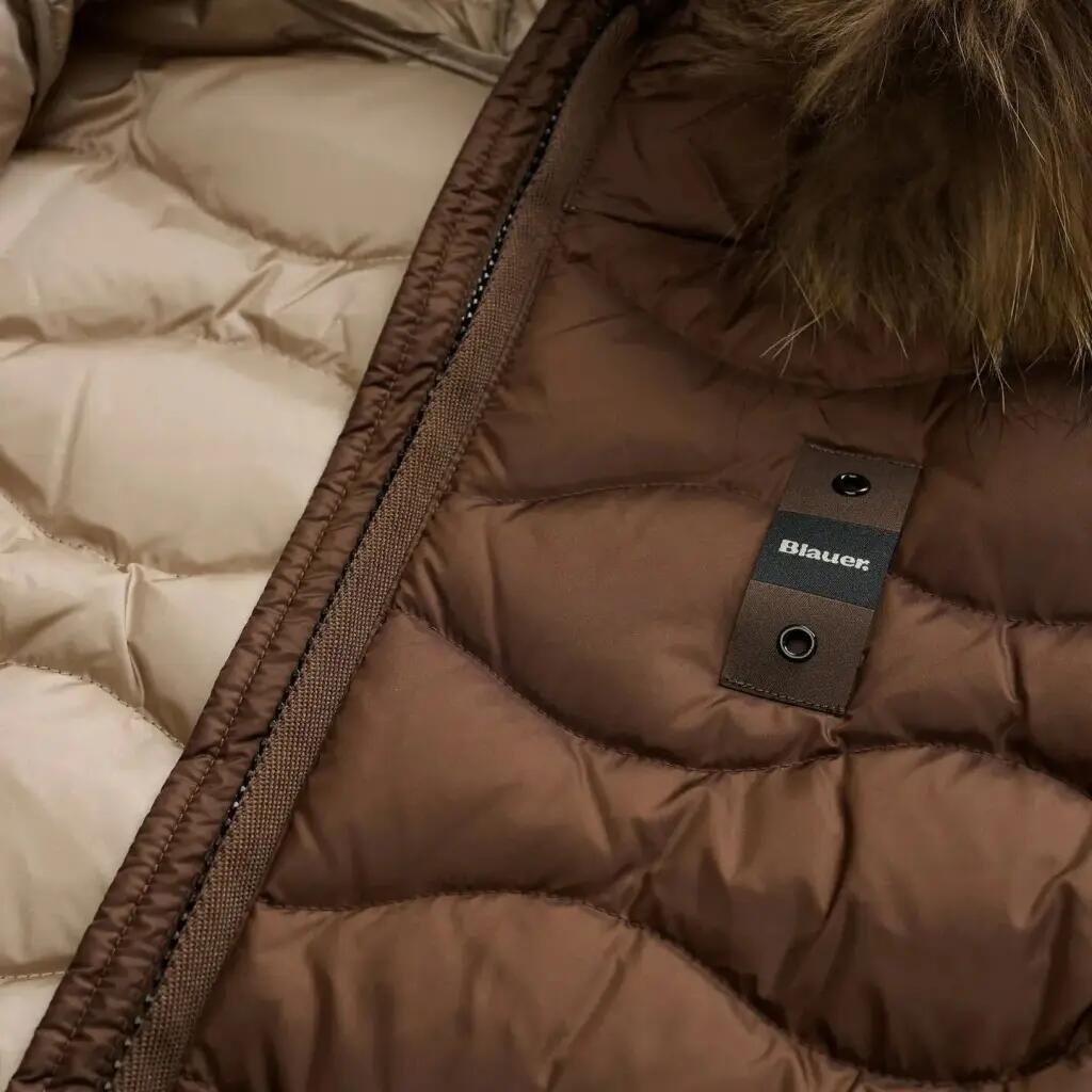Jaqueta Blauer Modelo Aldie Cor Castanho 3/5