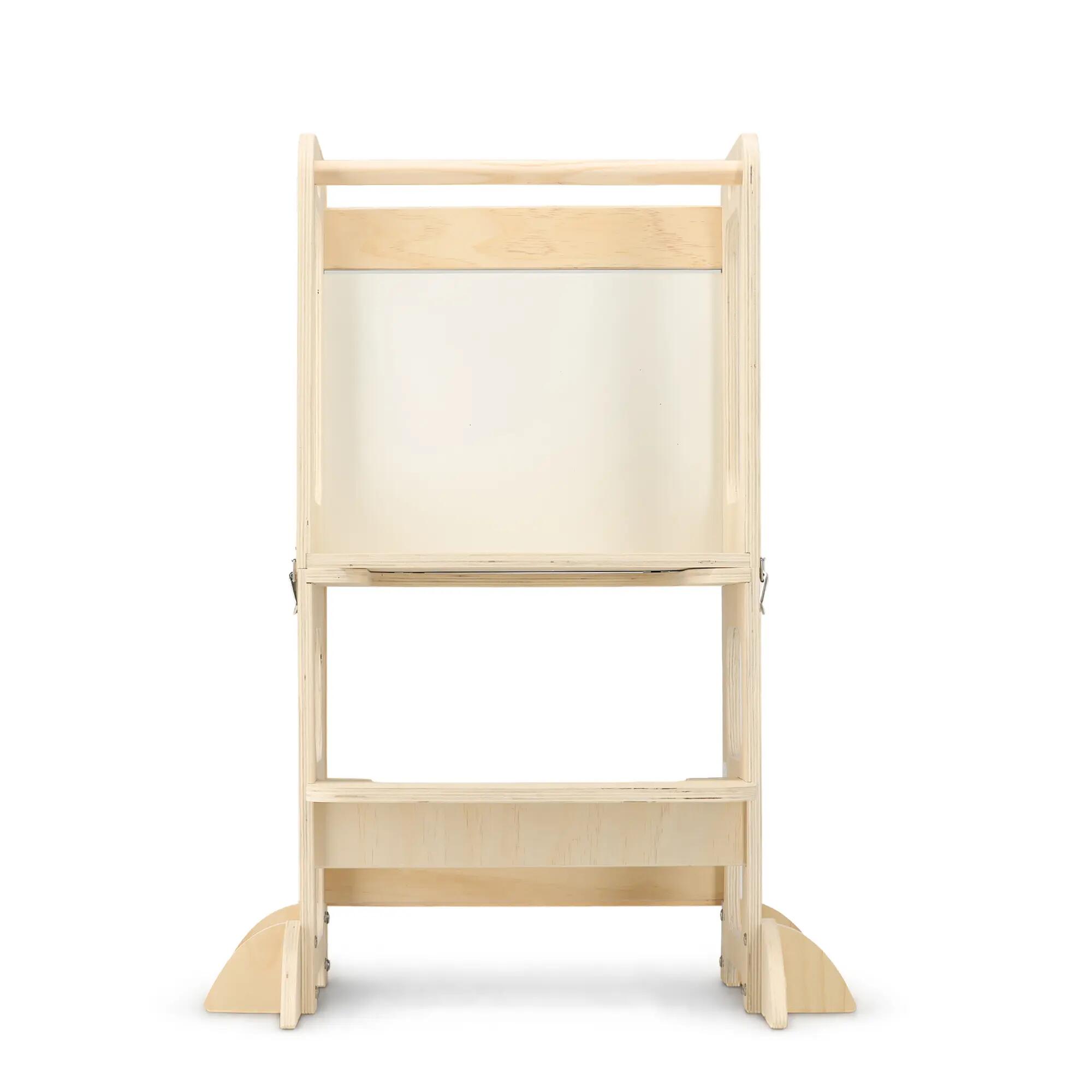 Houten Speelklimrek - Opvouwbaar - Met Glijbaan & Klimwand 3/8