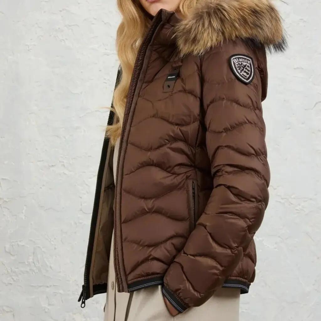 Jaqueta Blauer Modelo Aldie Cor Castanho 2/5