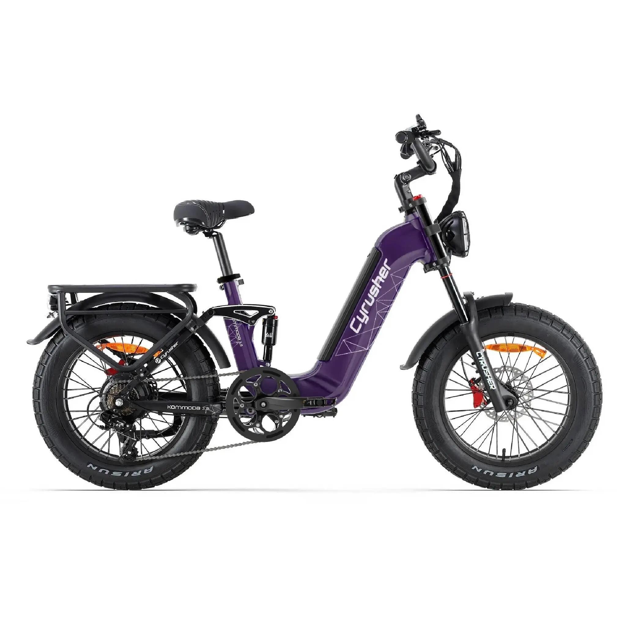 Bicicletă electrică pentru adulți Cyrusher Kommoda 3.0, baterie de 48 V și 20 Ah 2/15