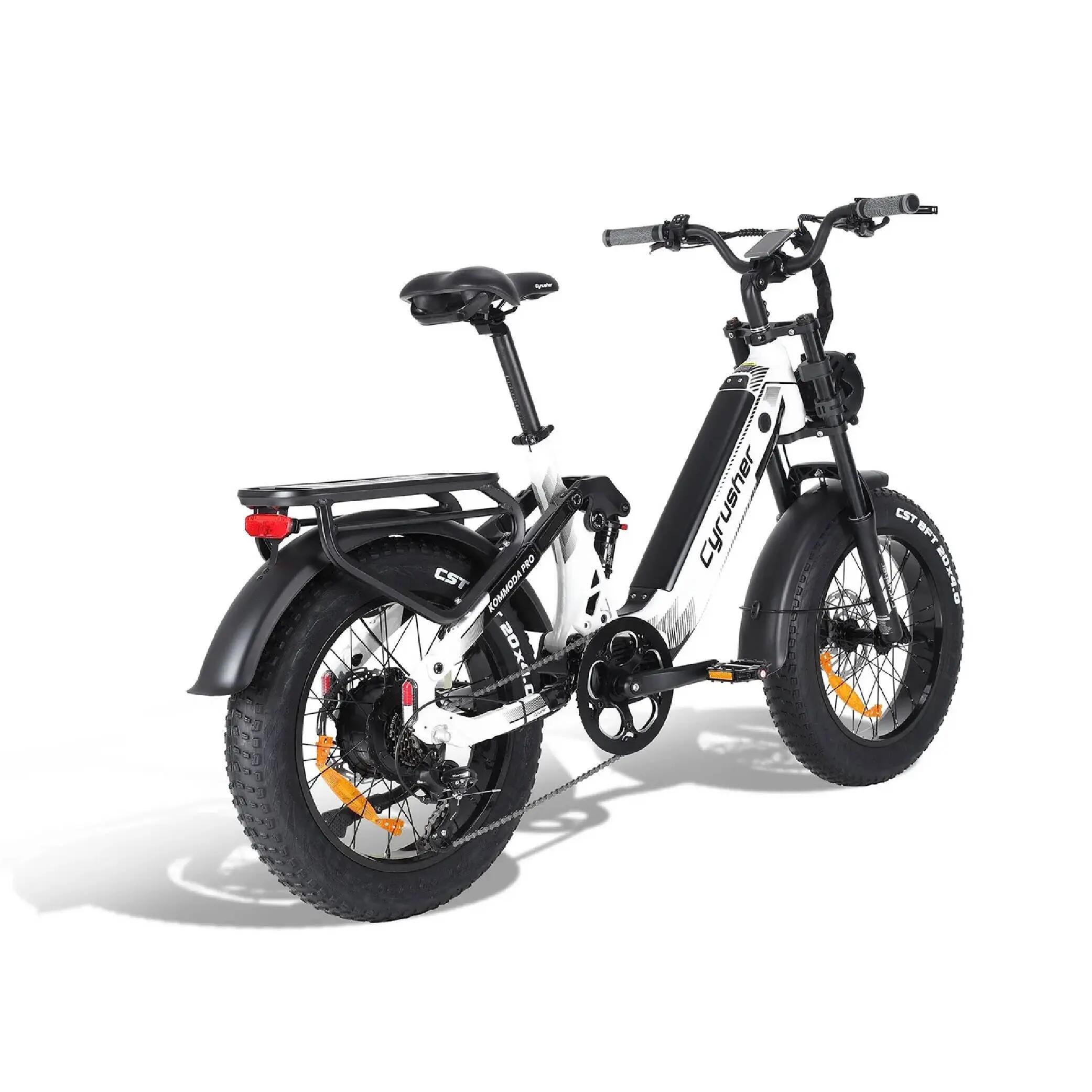 Bicicletă electrică pentru adulți Cyrusher Kommoda Pro, baterie de 52 V și 20 Ah 6/15