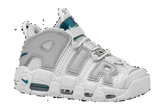 Donna - Scarpa - Metallico - Nike Air More Uptempo - Metallic Teal
