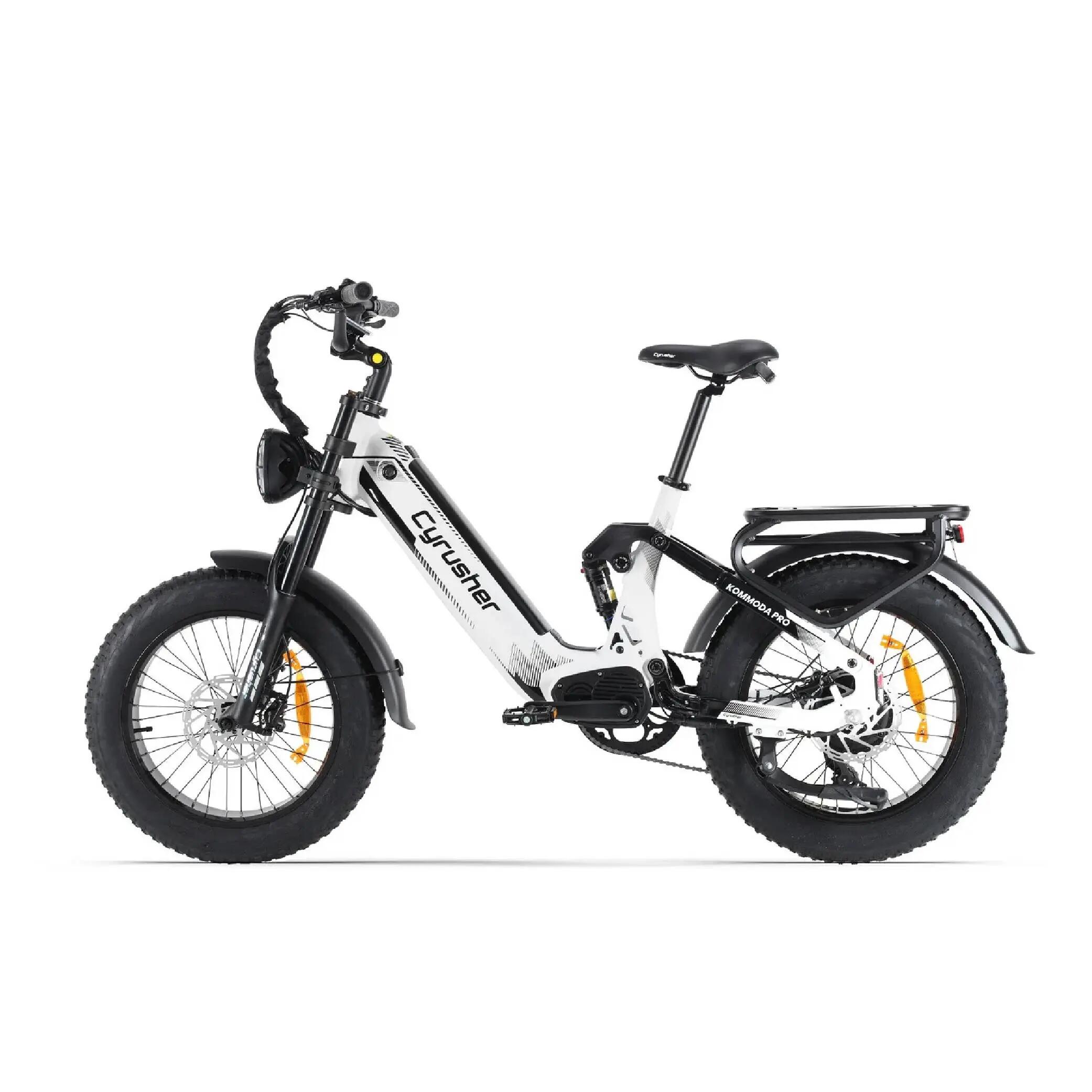 Bicicletă electrică pentru adulți Cyrusher Kommoda Pro, baterie de 52 V și 20 Ah 3/15
