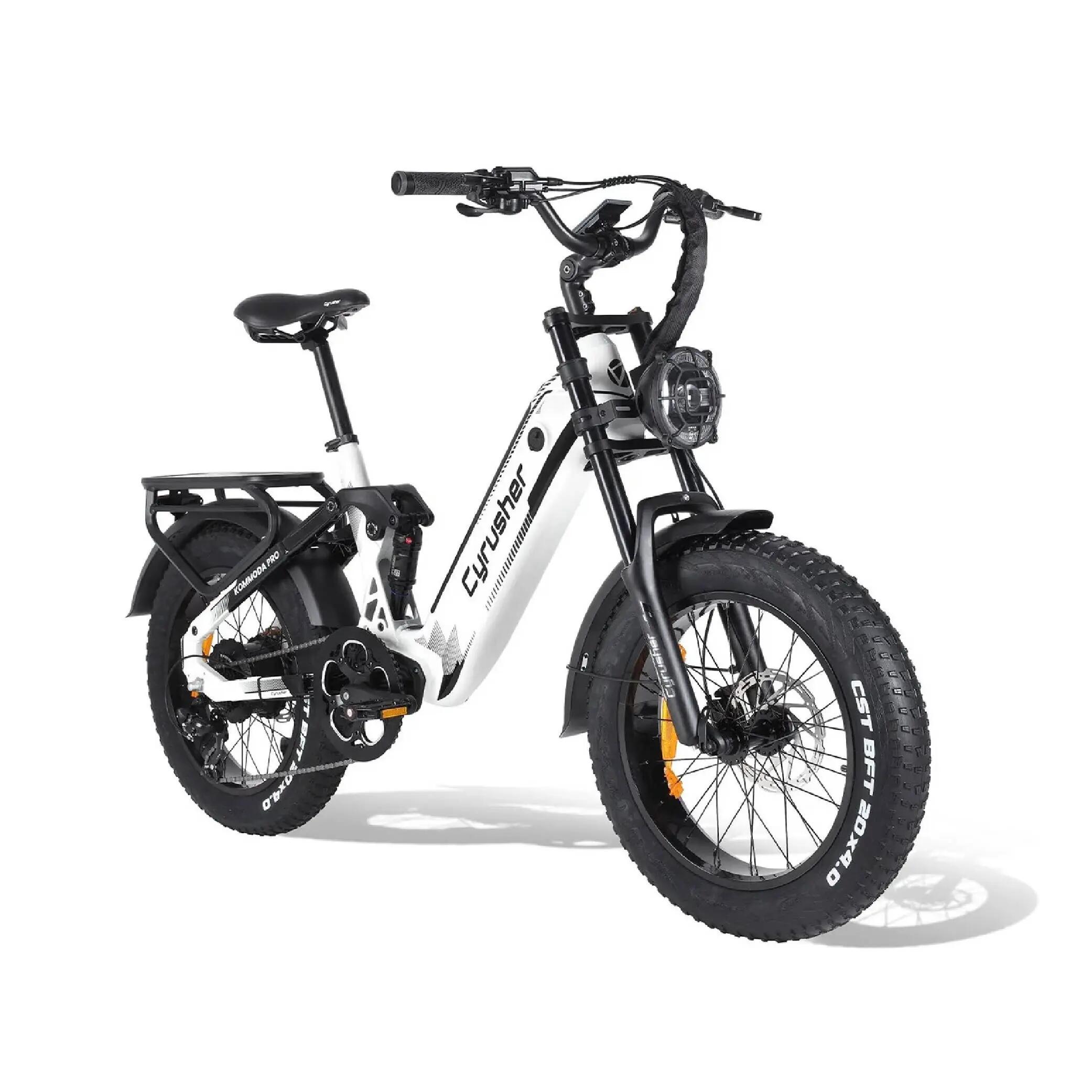 Bicicletă electrică pentru adulți Cyrusher Kommoda Pro, baterie de 52 V și 20 Ah 2/15