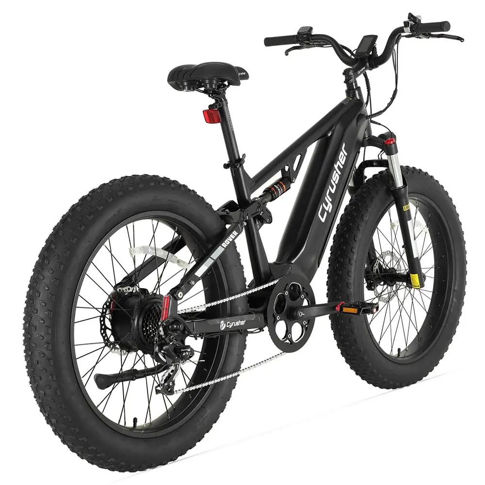 Elektrofahrrad Cyrusher Rover, 250W Motor, 52V 15,6Ah Akku, 26" Reifen 3/8