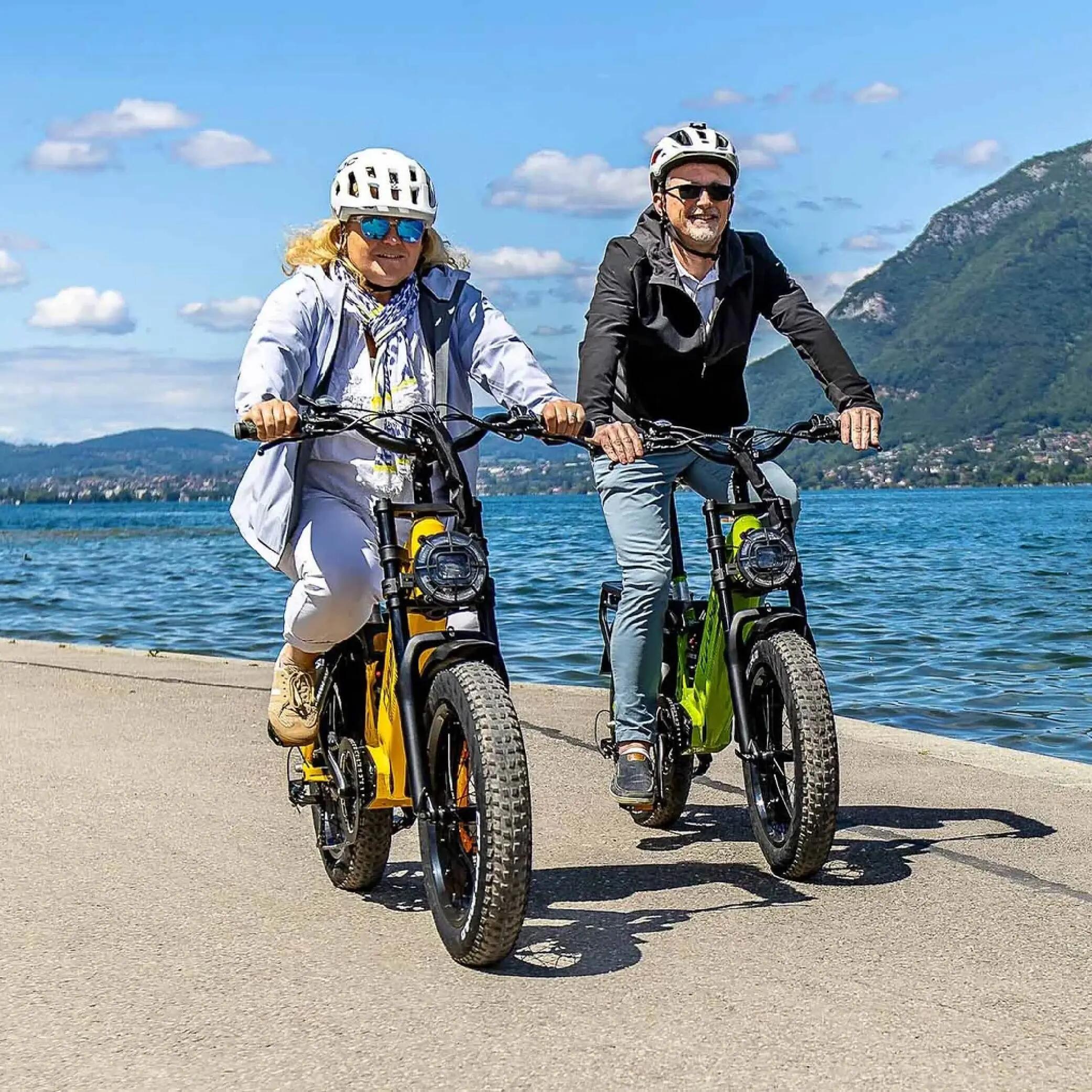 Bicicletă electrică pentru adulți Cyrusher Kommoda Pro, baterie de 52 V și 20 Ah 15/15