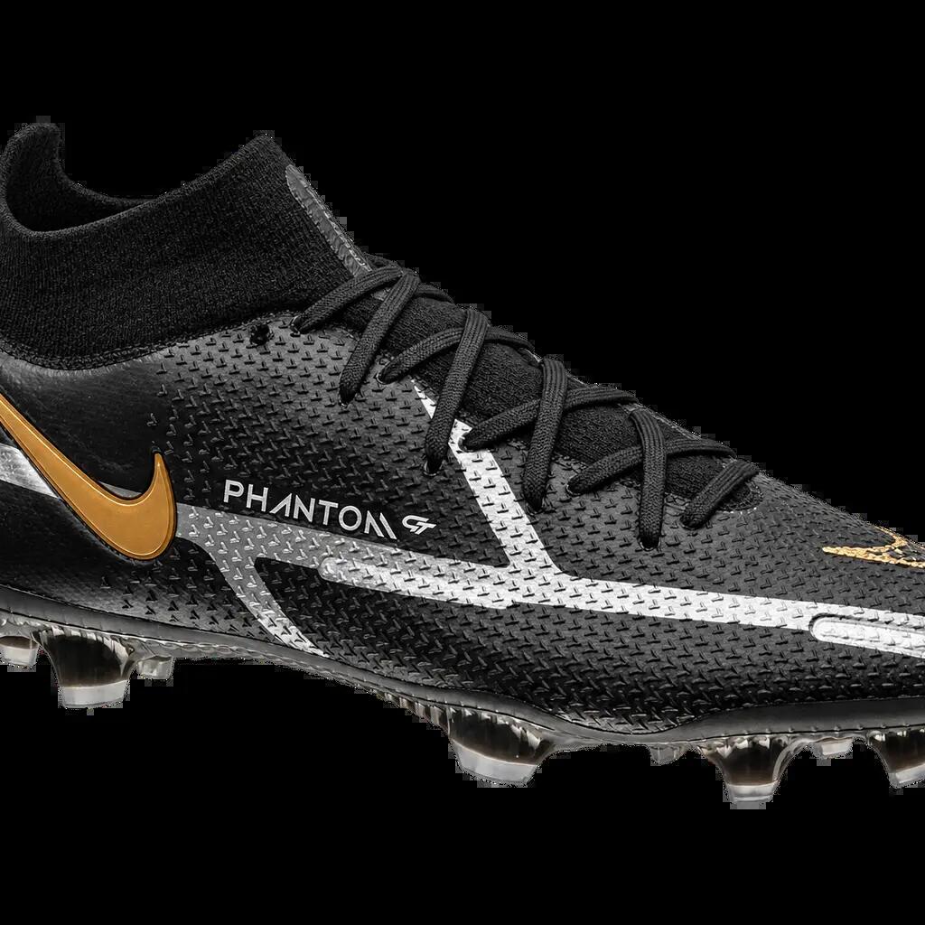 Herren - Fußballschuhe - Phantom GT2 DF Elite FG - schwarz, metallic gold