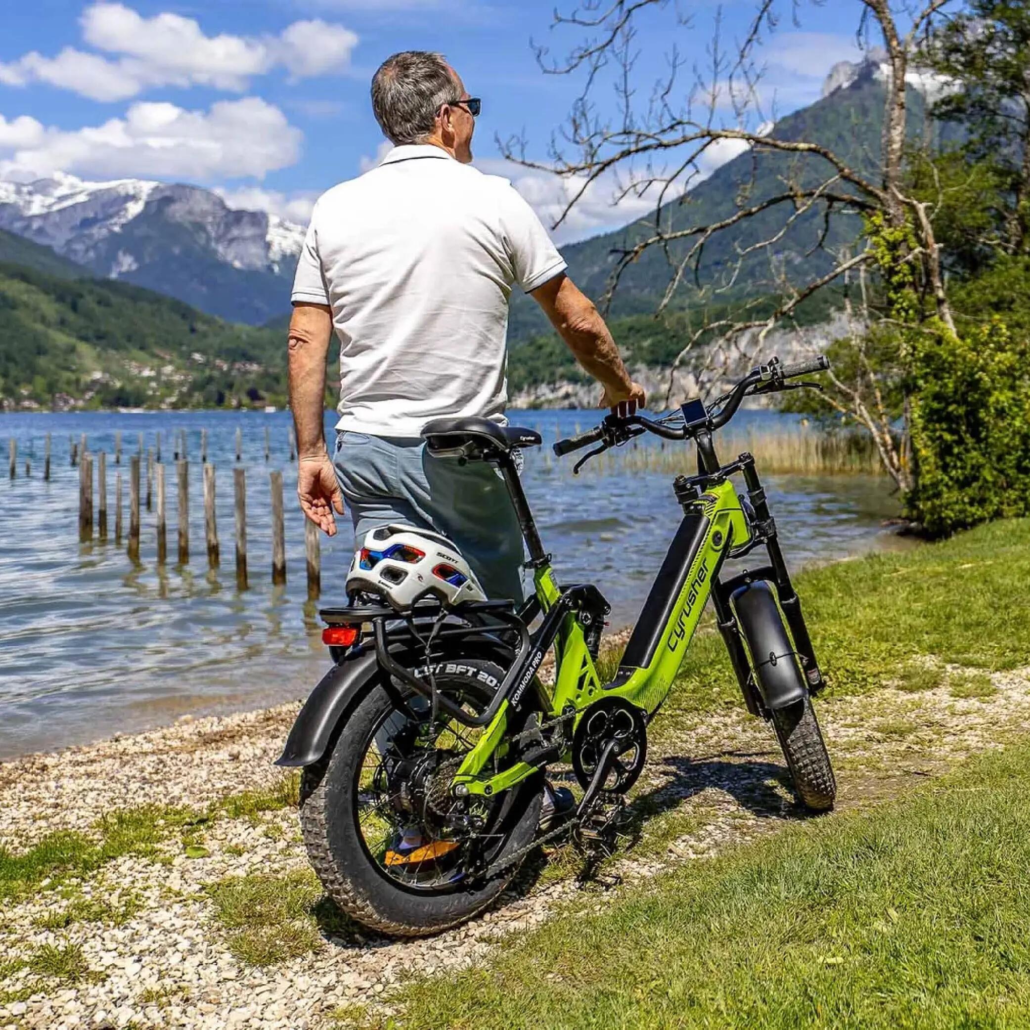 Bicicletă electrică pentru adulți Cyrusher Kommoda Pro, baterie de 52 V și 20 Ah 14/15