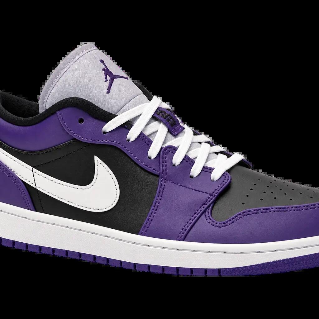 Herren - Sneaker - Low-top-schuhe - Air Jordan 1 low court purple - lila