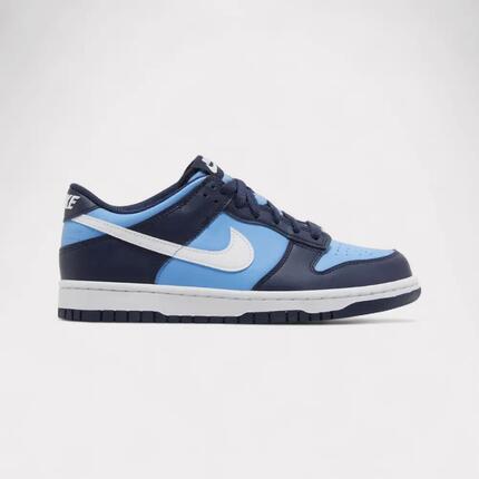 Enfant - baskets - chaussures - sobre - Nike Dunk Low GS University Blue - bleu