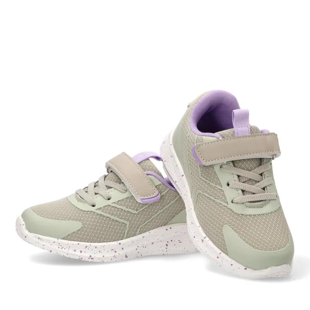 Deportivas Casual Niña Suela Plana - Modelo 52479 Gris 5/6