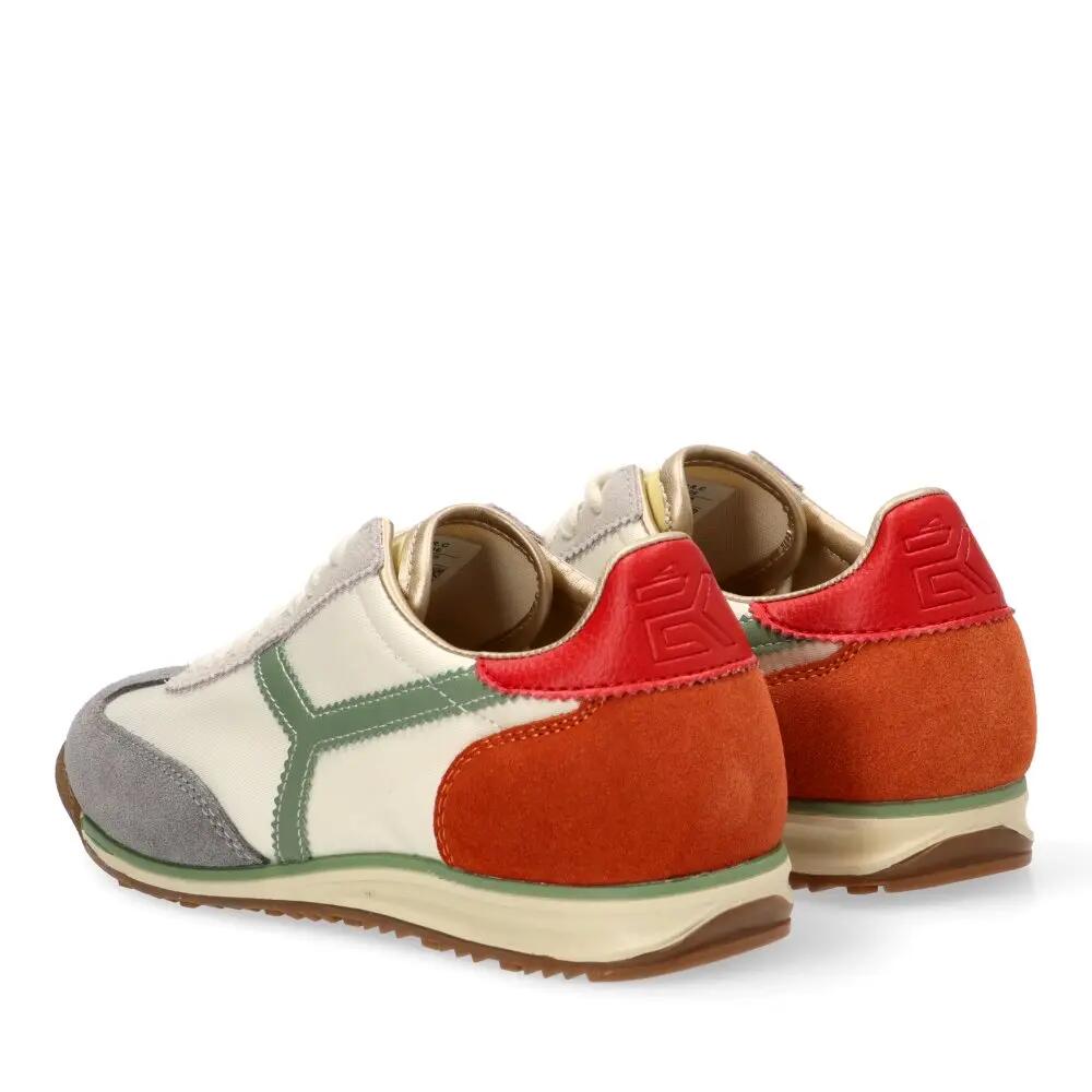 Deportivas Casual Mujer Suela Plana - Modelo 50006 Multicolor 4/6