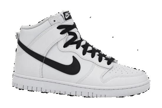 Zapatillas hombre caña alta Nike Dunk High Reverse Panda blanco y negro