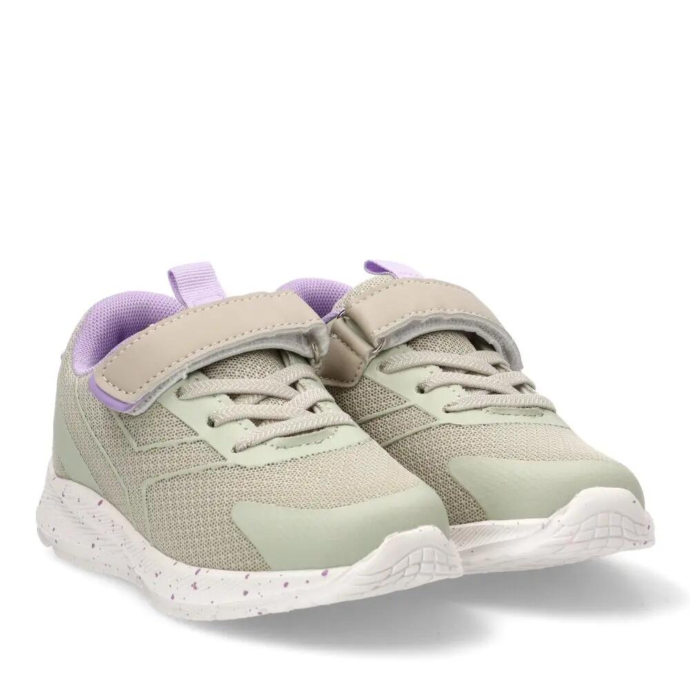 Deportivas Casual Niña Suela Plana - Modelo 52479 Gris 2/6