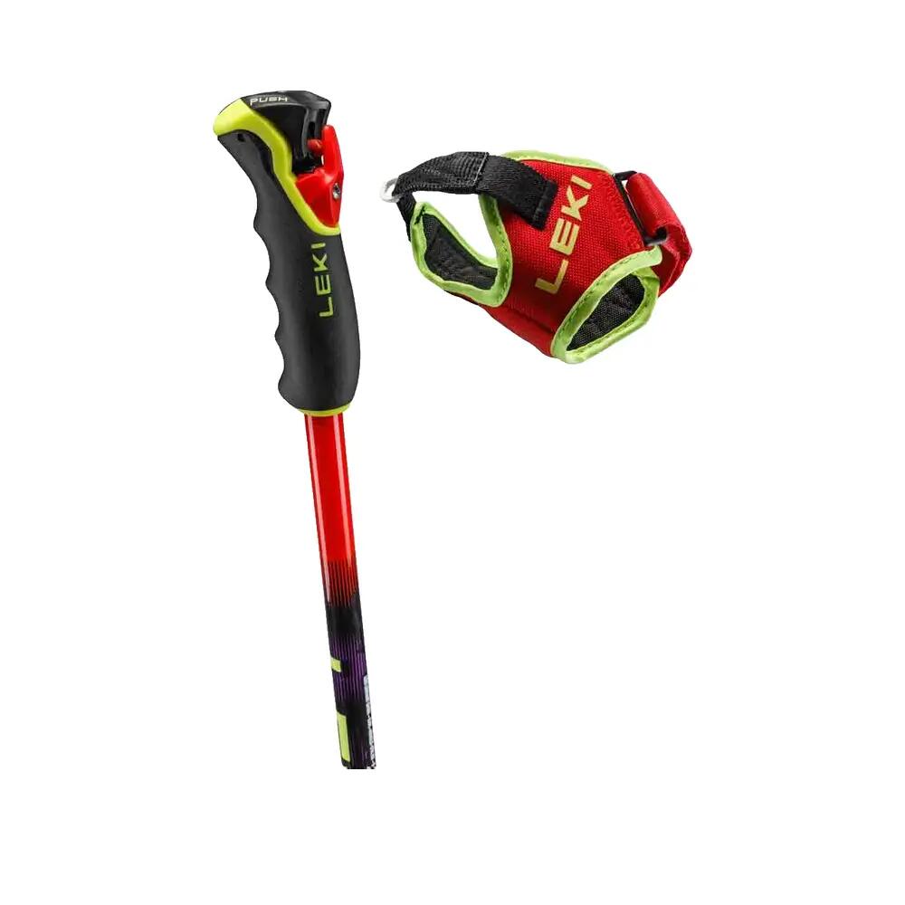 Bâtons de ski Leki Alpino WCR Pro Lite GS Vermelho 9/10